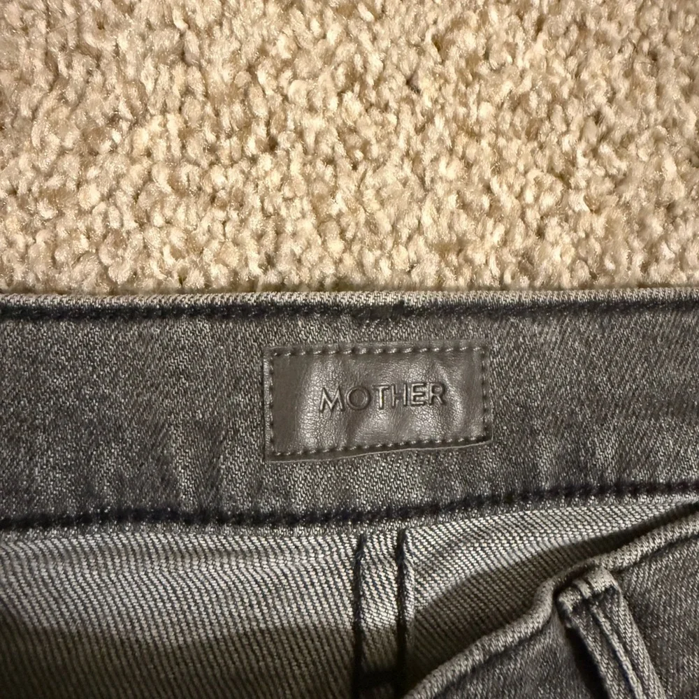 MOTHER Gray Flare Jeans - Subtle Fade